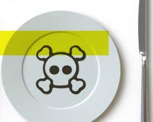 Sub-lethal poisons in food